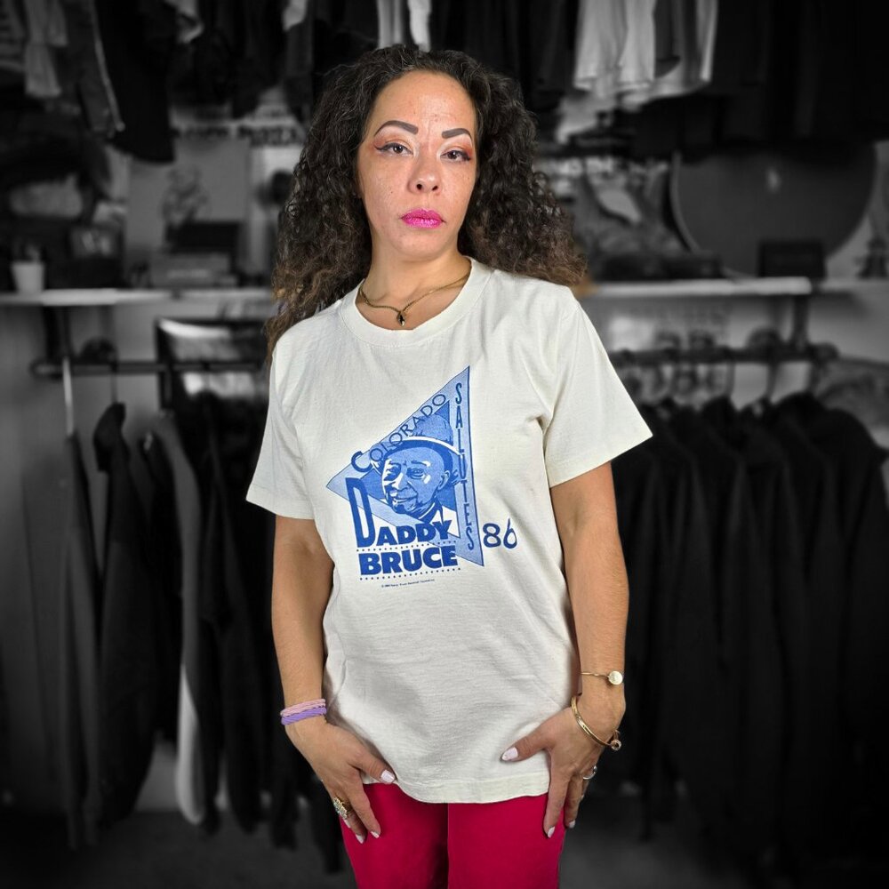 Vintage 1986 Daddy Bruce Randolph T-shirt Women's Large